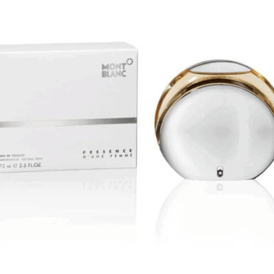 Mont Blanc Presence Eau De Toilette Spray, Perfume for Women, 2.5 Oz